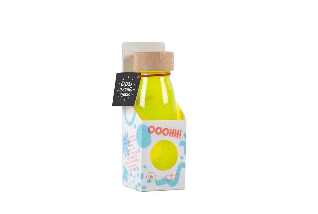Petit Boum | Sensorische fles Fluo Geel