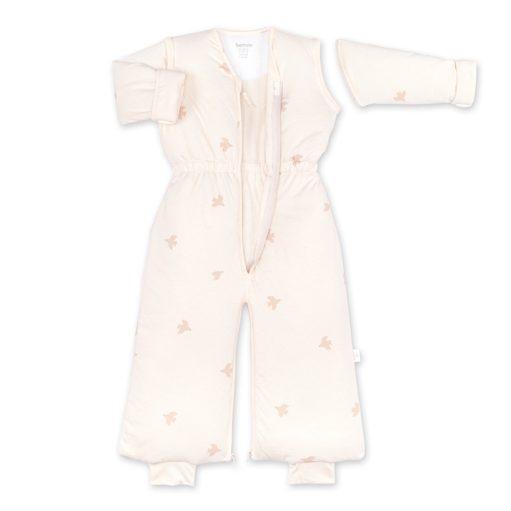 Bemini | Slaapzak Pady Jersey Piuma 2.5TOG Ecru 12-24M