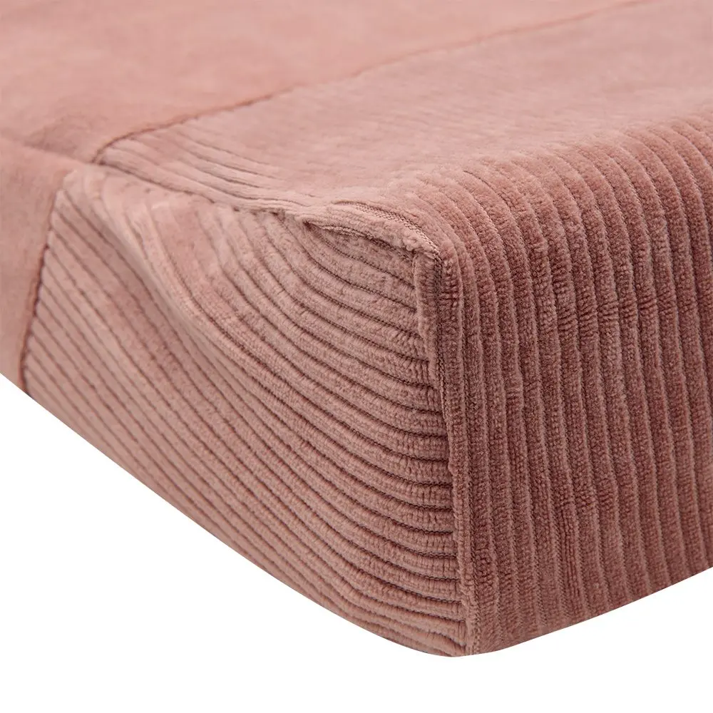 Witlof for Kids | Waskussenhoes Velvet Rib Dusty Pink