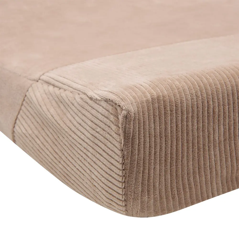 Witlof for Kids | Waskussenhoes Velvet Rib Urban Taupe 