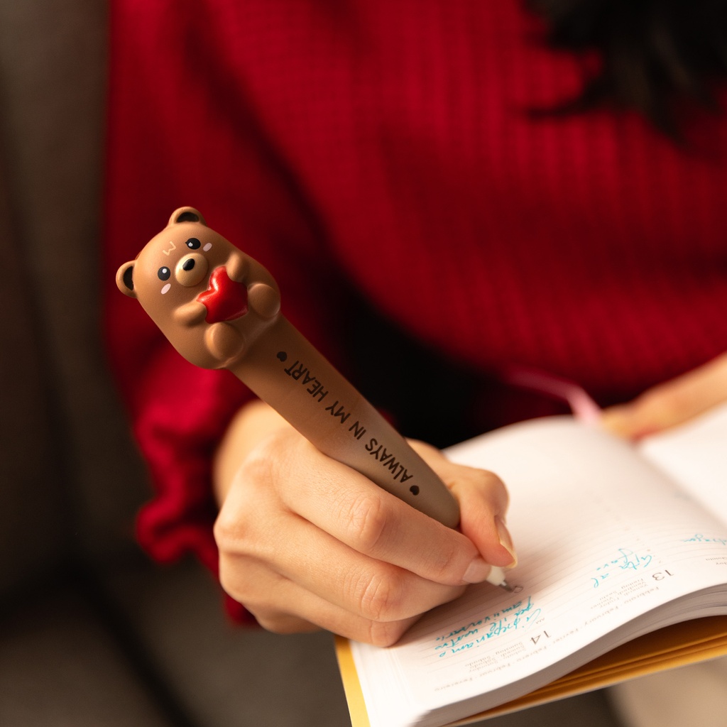 Legami | Balpen Squishy Gel Pen Teddy Bear  0,5mm 