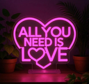 Legami | Lamp Neon Licht All You Need Is Love