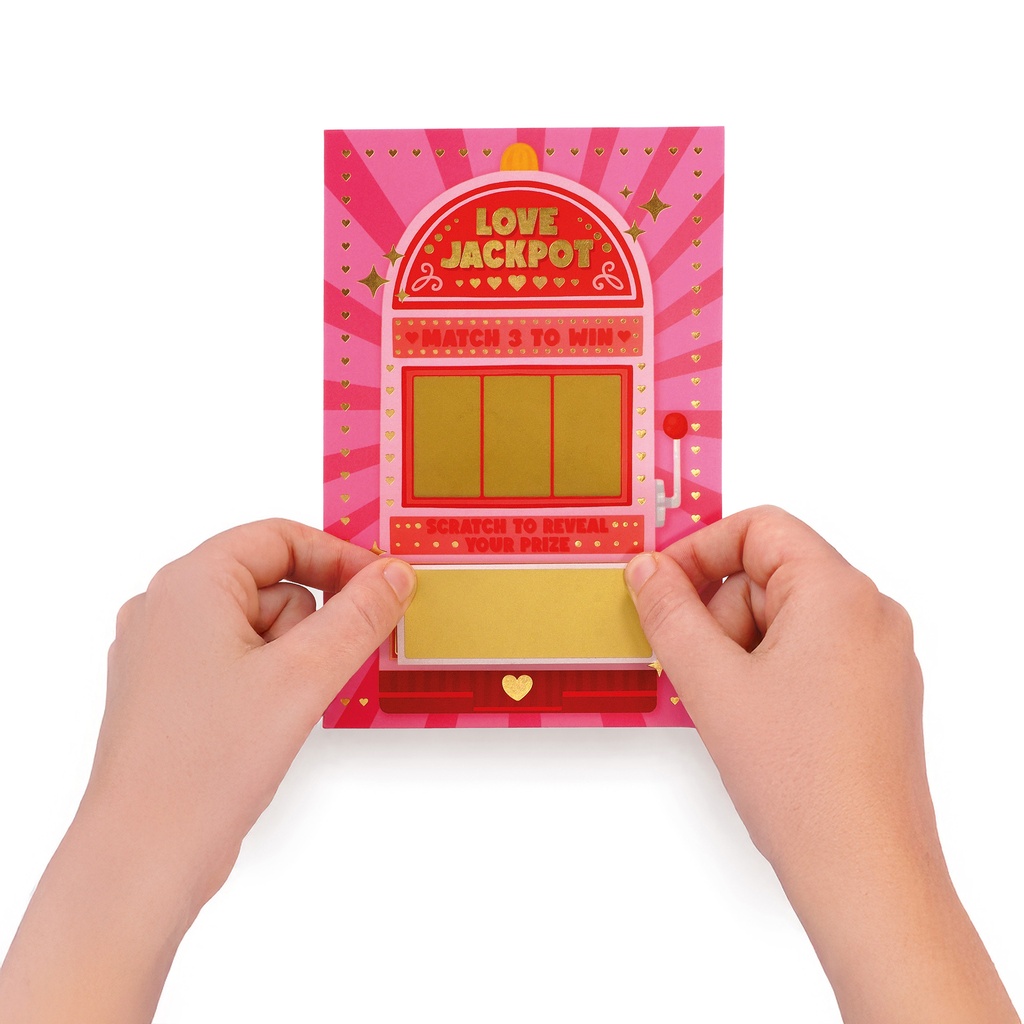 Legami | Kaart Krastelegram Love Jackpot