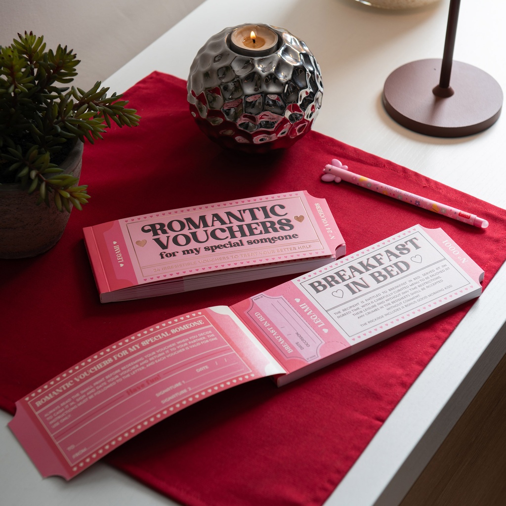 Legami | Gift Book Of 24 Vouchers Romantic