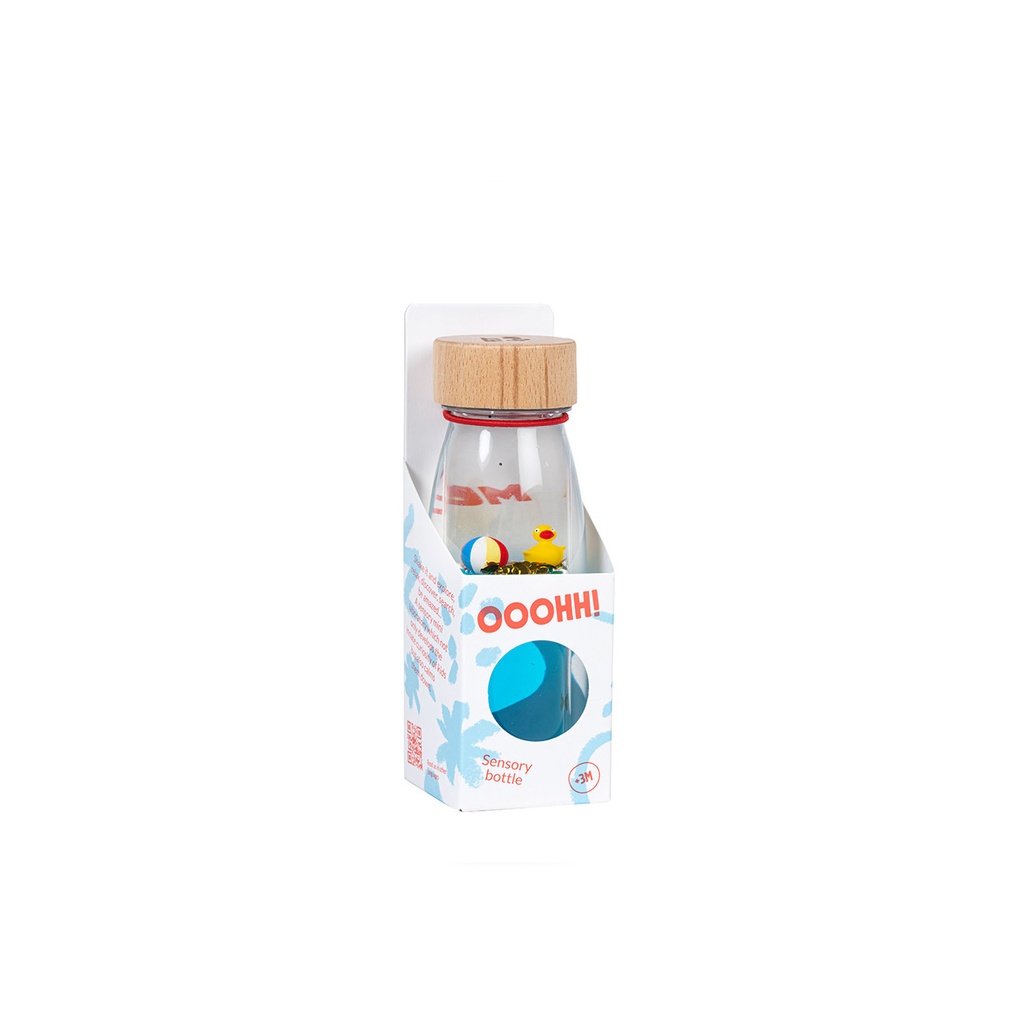 Petit Boum | Sensorisch Speelgoed Fles Eend