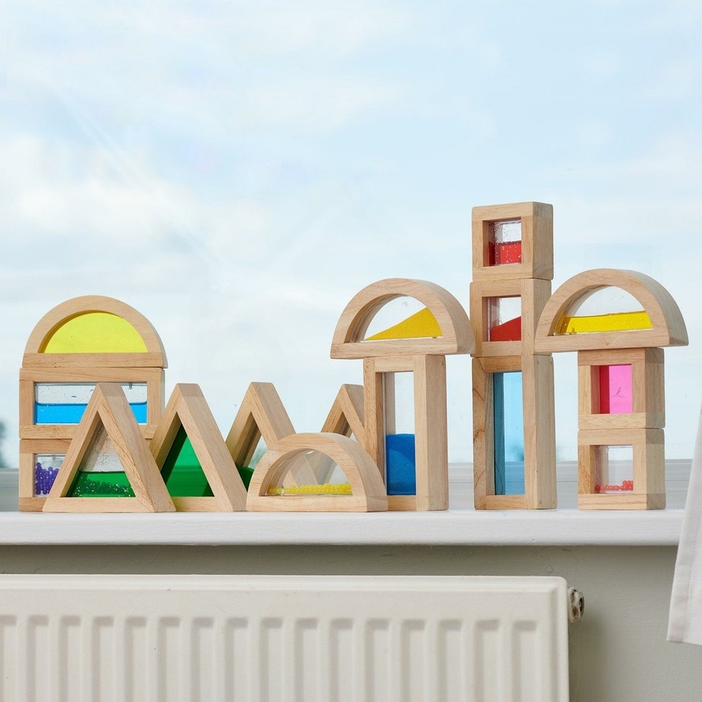 Tickit | Sensorisch Speelgoed Doorschijnende Blokken