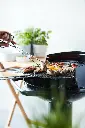 Barbecook | Barbecuetang Worstentang Verchroomd Staal Zilver/Zwart 40cm
