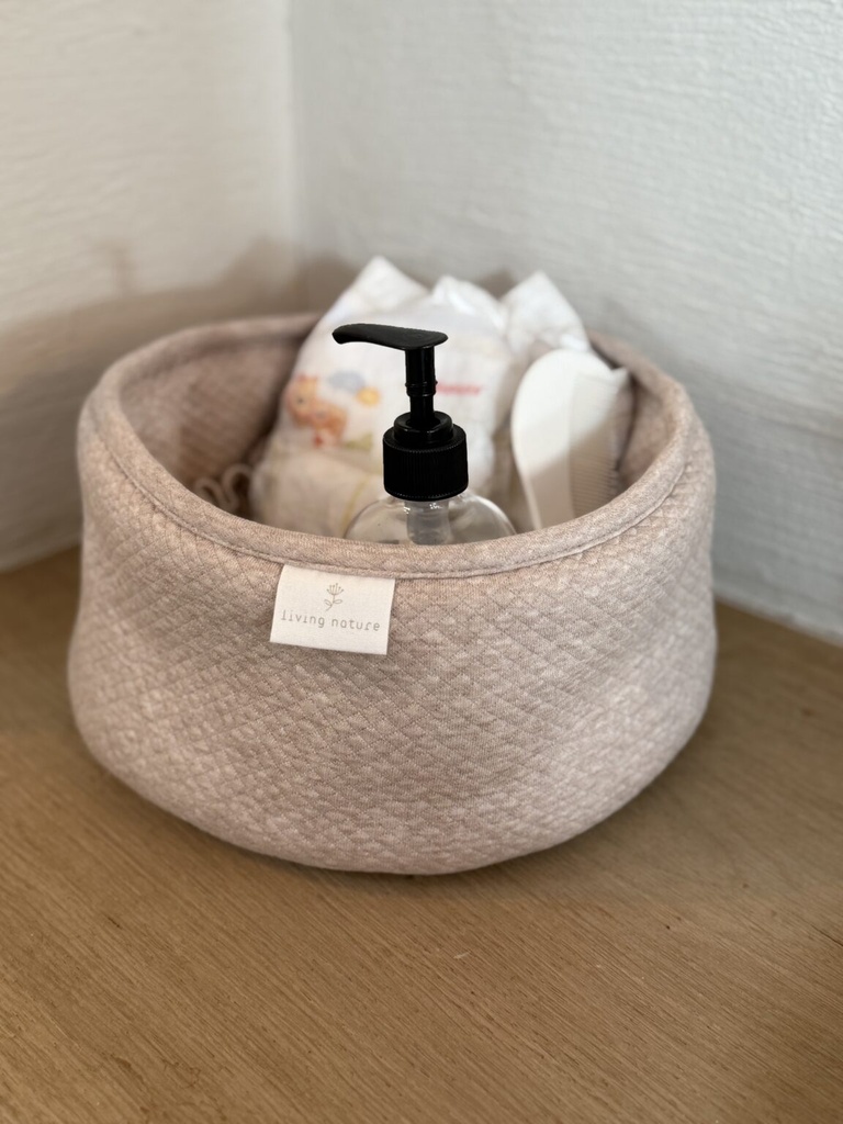 Living Nature | Verzorgingsmandje Camel 24x24x15cm