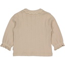 QPI | T-shirt Girls Lilly Longsleeve Taupe