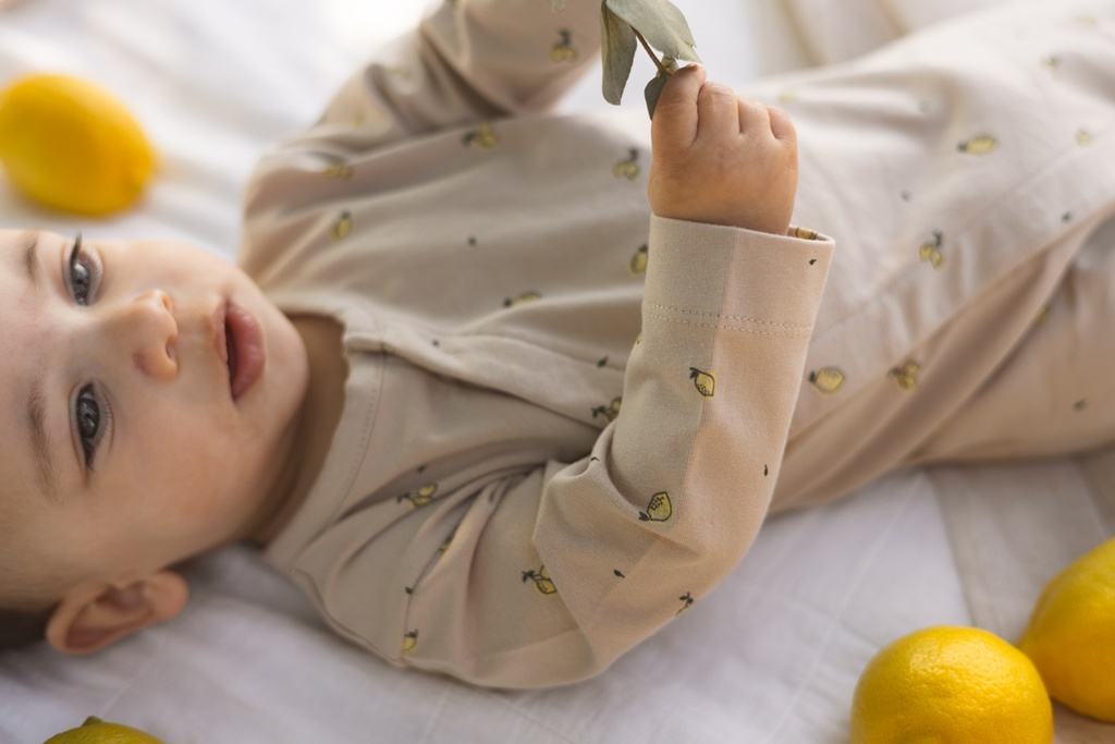 QPI | Kruippak Boys Loek Taupe Sketch