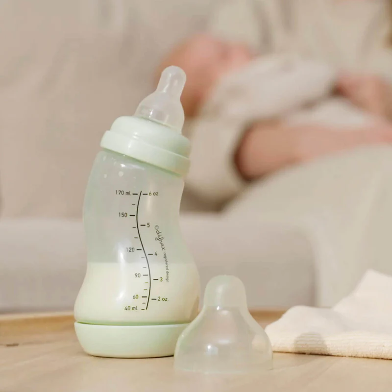 Difrax | Standaardfles/S-fles Basic Natural Pistachio 170ml