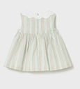 Mayoral | Jurk Girls Layette Stripes Aqua