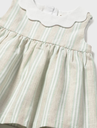 Mayoral | Jurk Girls Layette Stripes Aqua