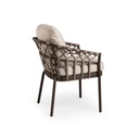 Tierra | Tuinstoel Nevada Dining Chair Chocolat