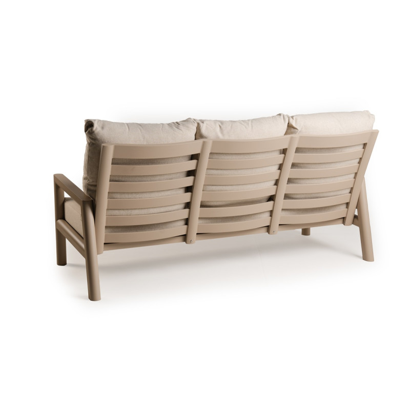 Tierra | Lounge Sevilla Bench 3-Seater Champagne 