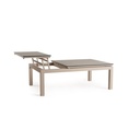 Tierra | Tuintafel Trespa Ophira Flip-Up Coffee Table  Champagne 