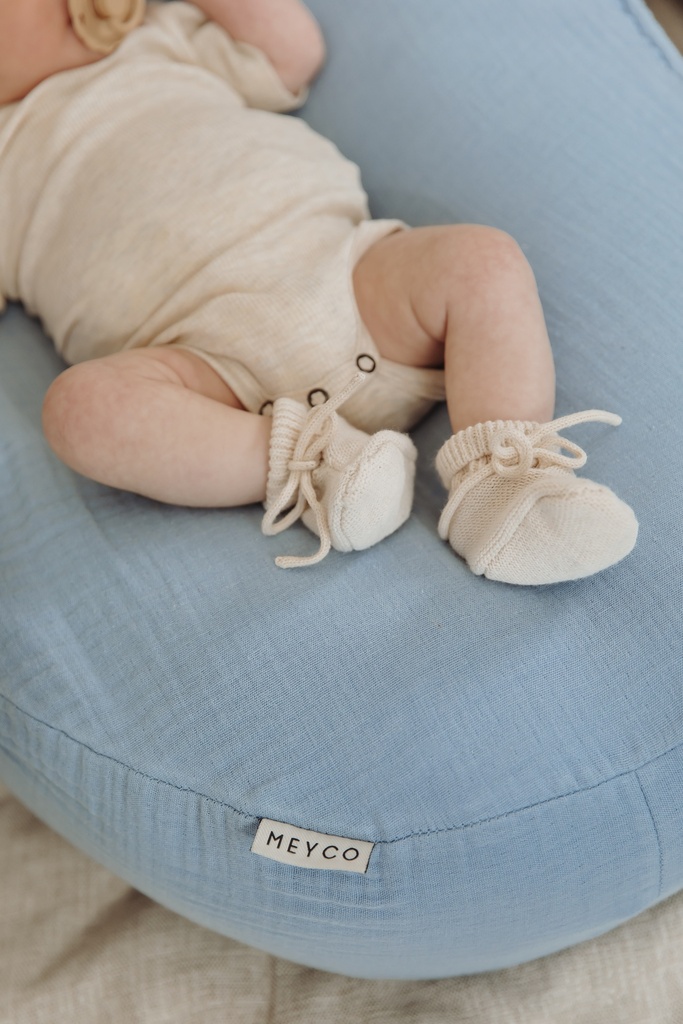 Meyco | Hoes vr Relax Pre-washed Hydrofiel Jeans Blue 