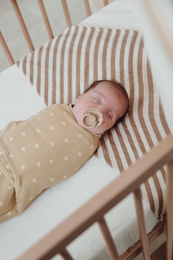 Meyco | Inbakeren Sweet Heart Sand/Soft Sand 0-3M