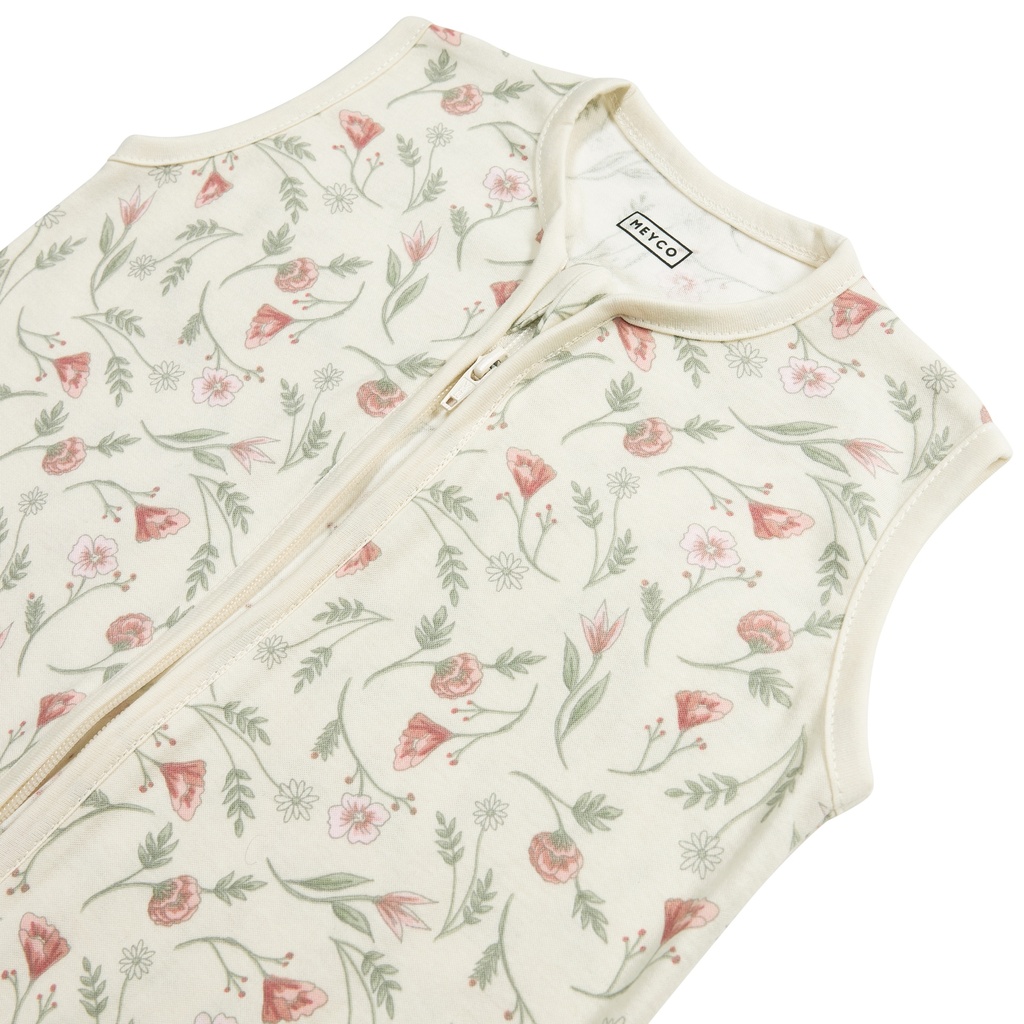 Meyco | Slaapzak Interlock Jersey Flower Multicolour 60cm 