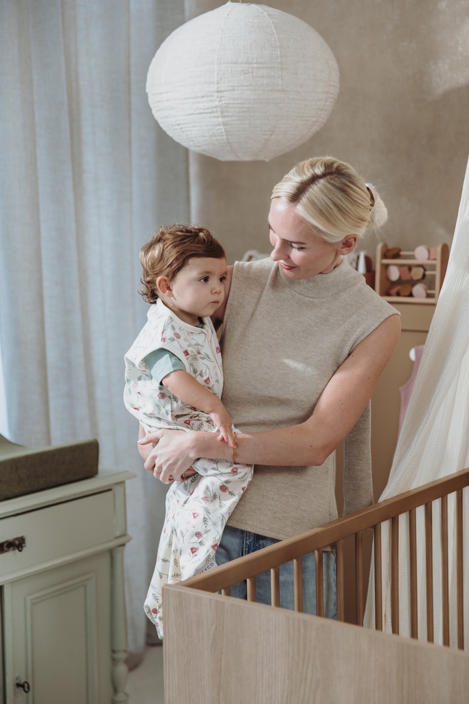 Meyco | Slaapzak Interlock Jersey Flower Multicolour 70cm