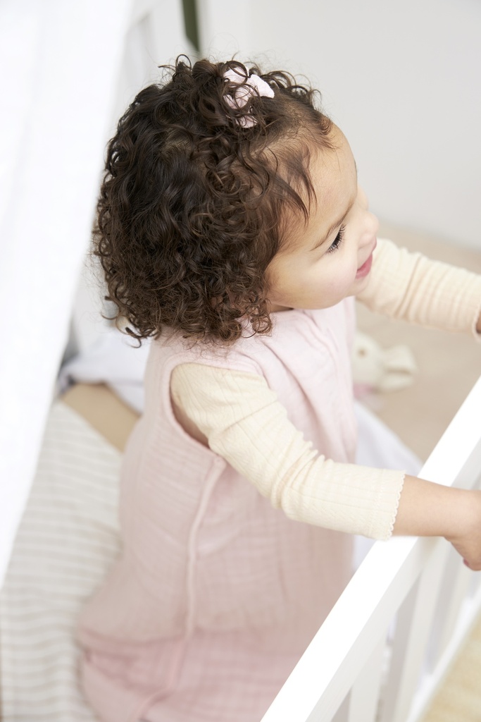 Meyco | Slaapzak Pre-washed Hydrofiel 0.5TOG Soft Pink 90 cm