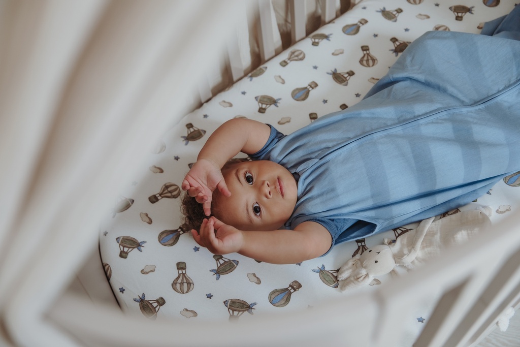 Meyco | Slaapzak Studio Linnen Jeans Blue 60cm 