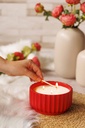 Cosy & Trendy | Kaars 3 Wicks Geurkaars Rood Ø14x7,5cm