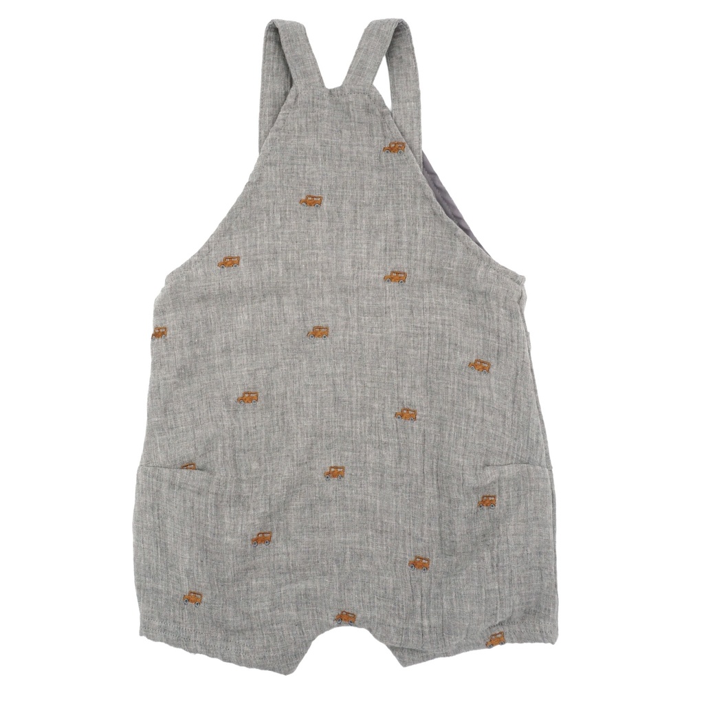 Maximo | Salopette Dungarees Graumeliert-Auto 