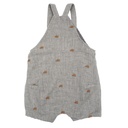 Maximo | Salopette Dungarees Graumeliert-Auto 