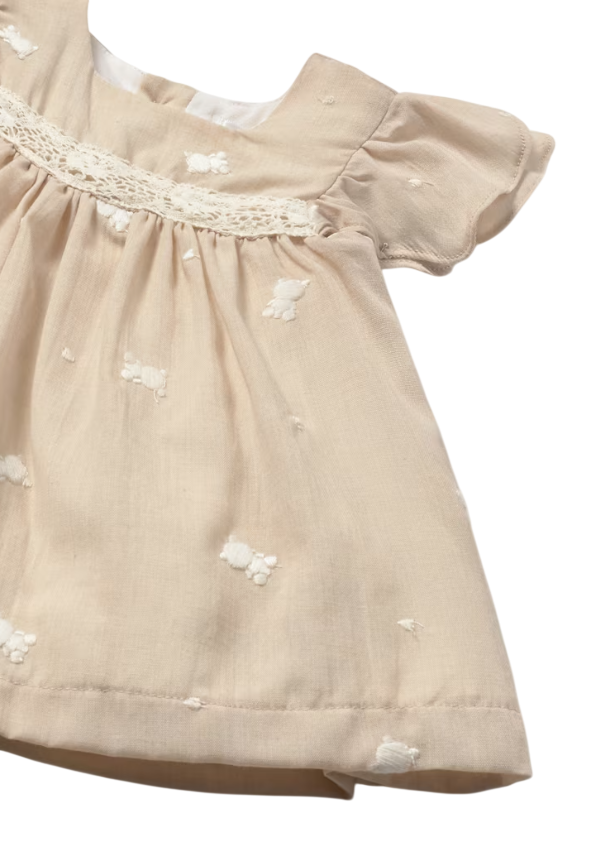 Mayoral | Jurk Girls Layette Wheat