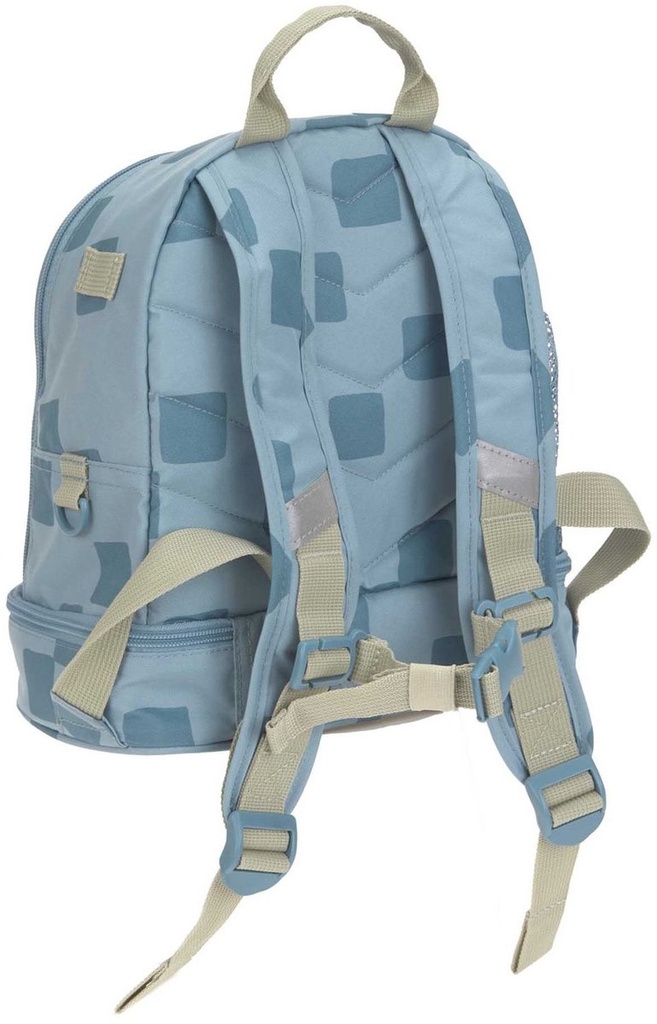 Laessig | Rugzak Mini Backpack Pattern Party Blue 24.5x15.5x27cm
