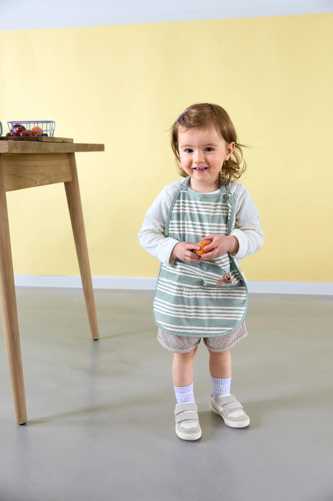 Laessig | Slabbetje Tiny Team Dog Medium Drop Bib with Pocket