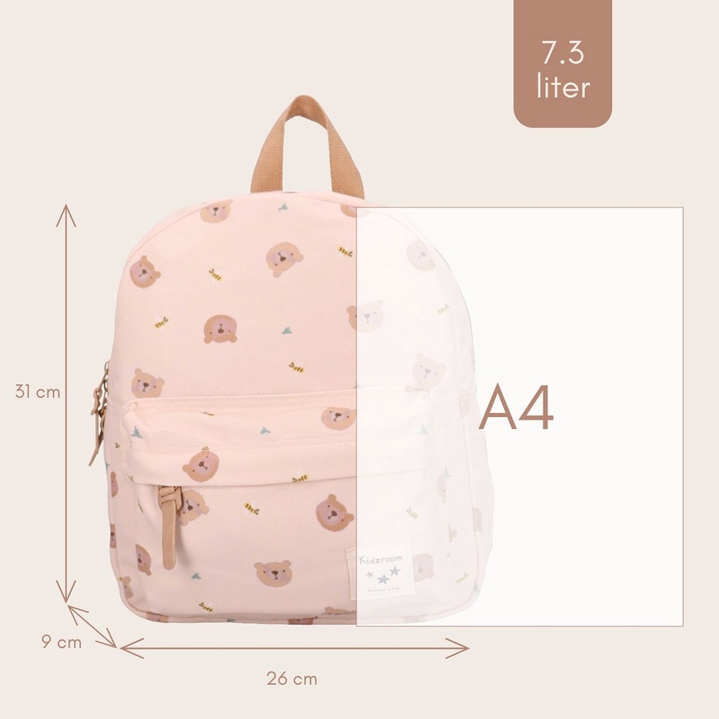 Kidzroom | Rugzak Little Story Beige