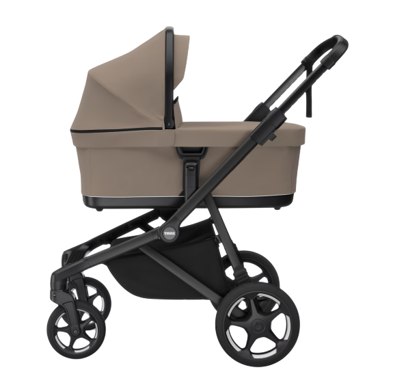 Thule | Wandelwagen Sleek 2 incl. Draagmand Tinted Taupe