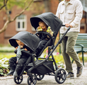 Thule | Wandelwagen Sleek 2 incl. Draagmand Tinted Taupe