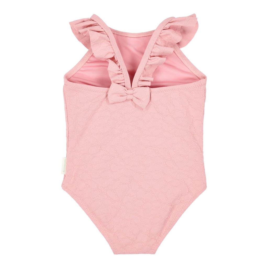 Little Dutch | Badpak Girls Dreamy Pink Rose