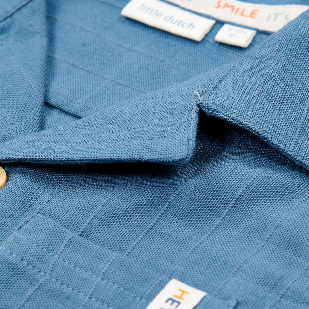 Little Dutch | Hemd Boys Indigo
