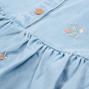 Little Dutch | Jurk Girls Denim Blue