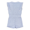 Little Dutch | Kruippak Girls Stripes Denim Blue