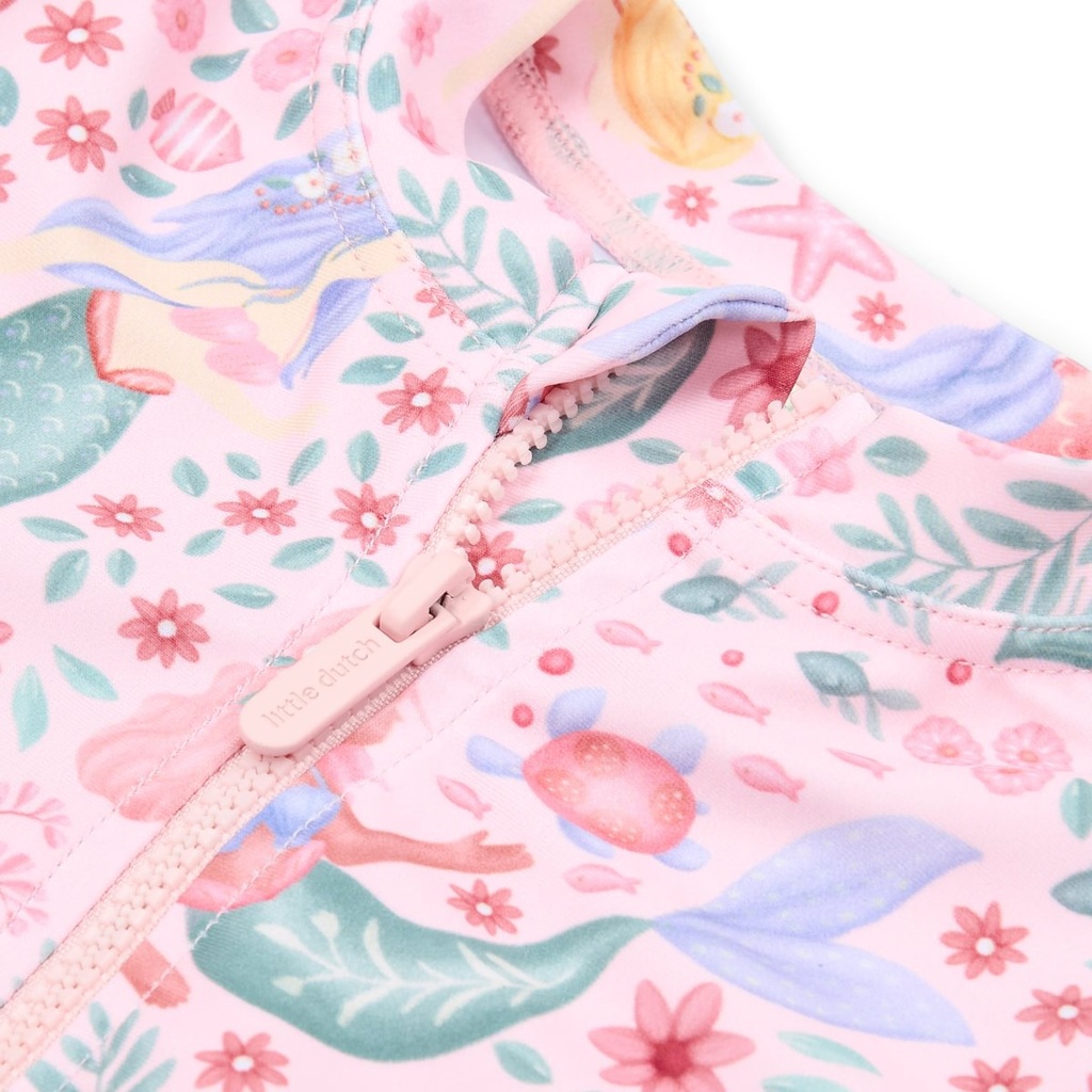 Little Dutch | Outfit Girls Zwemshirt Longsleeve/Zwemslip Dreamy Mermaid 2-delig