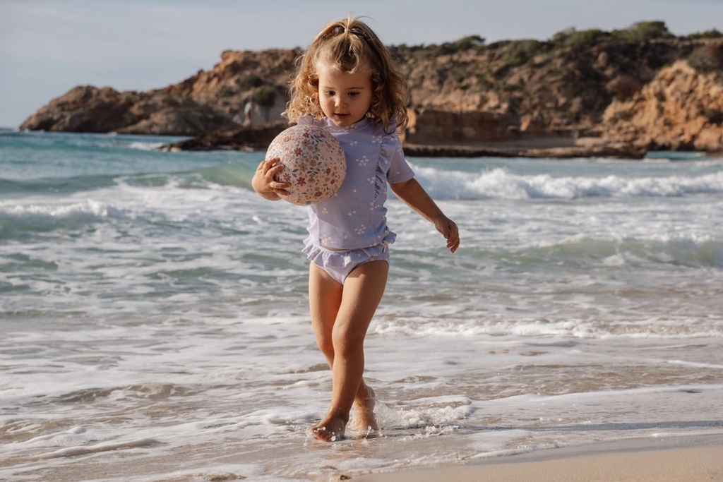 Little Dutch | Outfit Girls Zwemshirt/Zwemslip Dreamy Lavender 2-delig