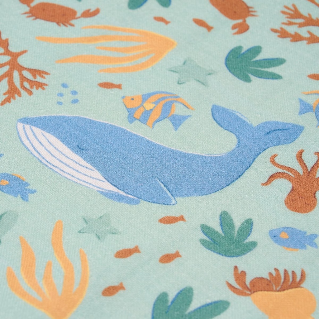 Little Dutch | Poncho Boys Ocean World Multicolor One Size