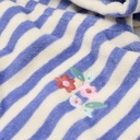 Little Dutch | Poncho Girls Dreamy Purple Stripe One Size