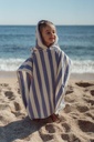 Little Dutch | Poncho Girls Dreamy Purple Stripe One Size