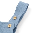 Little Dutch | Salopette Boys Forest Friends Stone Blue