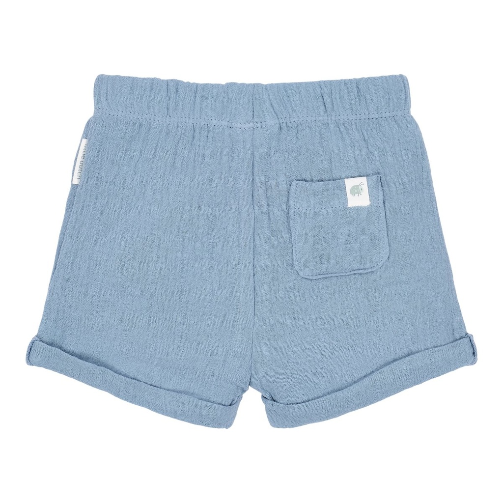 Little Dutch | Short Boys Forest Friends Stone Blue