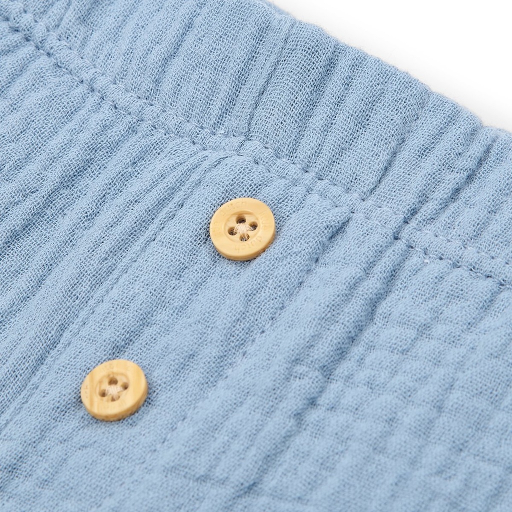 Little Dutch | Short Boys Forest Friends Stone Blue