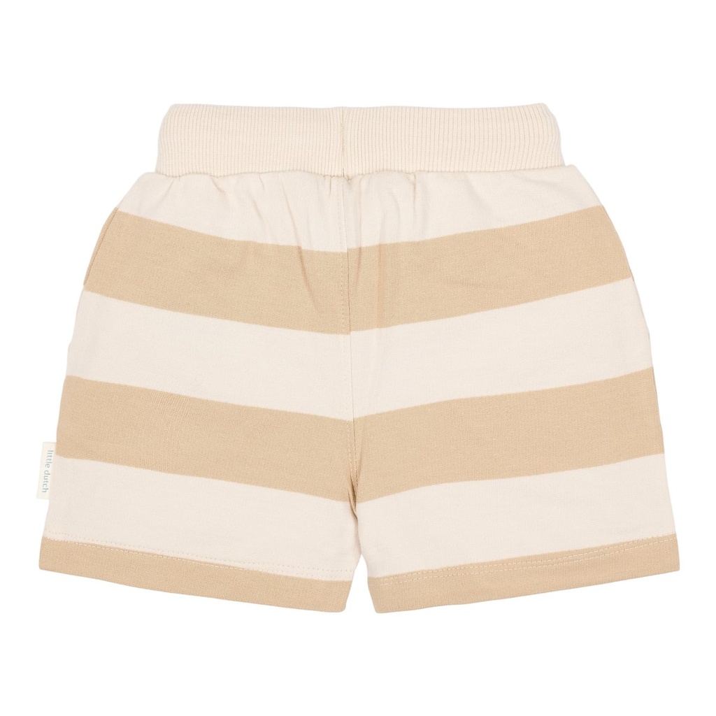 Little Dutch | Short Boys Stripes Biscuit