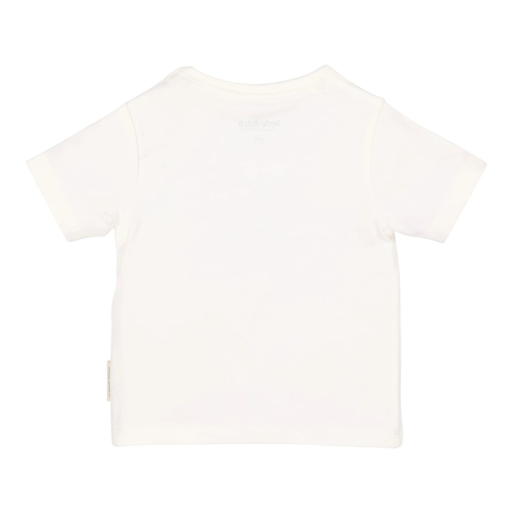 Little Dutch | T-shirt Boys Forest Friends Off White
