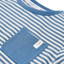Little Dutch | T-shirt Boys Stripes Indigo Sand